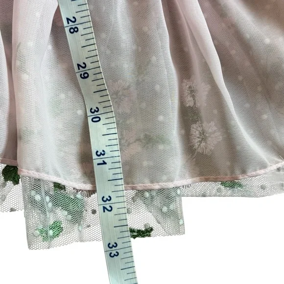NWT Pleiades Designs Fairytale Floral Pink Kids Dress 4T